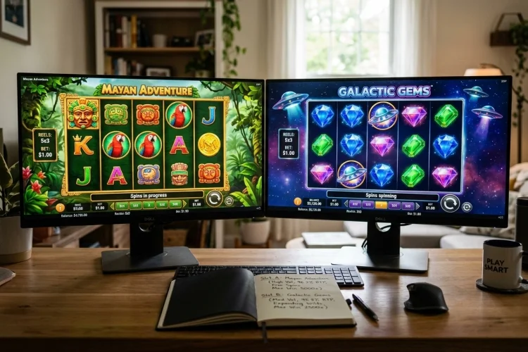 Compare Two Online Slots Fairly: RTP, Features, and Max Win